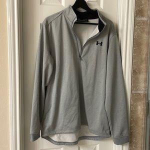 Men’s light gray Under Armour sweater
